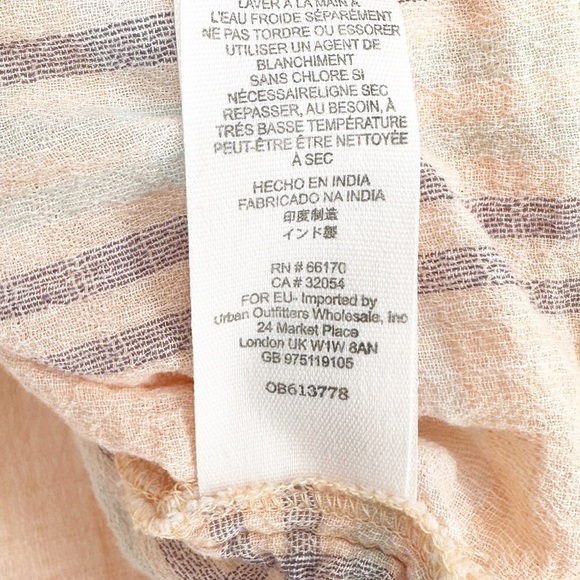 Free People Oversized Cropped Plaid Button Down Shirt - Picture 7 of 8